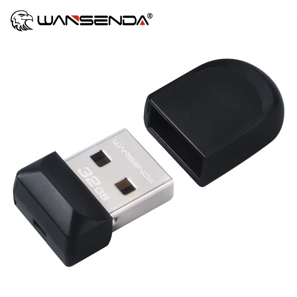 Super Mini USB Flash Drive Waterproof Pendrive 64GB 32GB 16GB 8GB 4GB Real Capacity USB 2.0 Memory Stick Thumbdrive